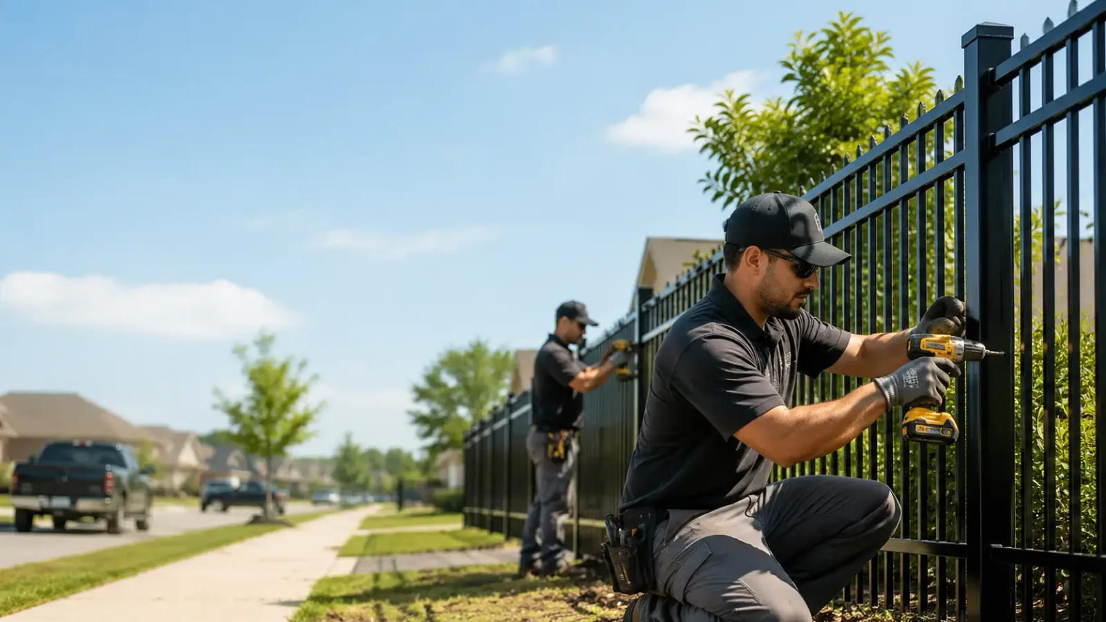 Metal Fence Installation in Clarksville, FL